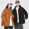 Jaqueta com Capuz Nova para Casal para Uso Externo, Jaqueta de Trabalho de Marca Moderna, Jaqueta de Montanhismo Três-Resistente, Blusa Masculina Estilo Montanha