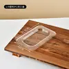 9 Tazones de Porción de Acero Inoxidable con Tapas, Cajas Fraccionales Rectangulares, Suministros de Caja de Mermelada Especial para Tiendas de Té de Leche