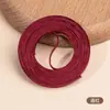 Tira de Hebilla de Alambre de Cobre de 0.5 cm Color Único Flor Estéreo en Forma de Flor DIY Hecha a Mano Tira Dura Botón Decorativo Accesorios Tira