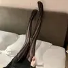 Medias Negras Japonesas con Raya Vertical Lateral para Mujer Verano Sexy JK Chica Popular Influencer INS Pantimedias Negras Delgadas Empalmadas