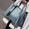 Bolsa de Couro Genuíno para Mulheres, Grande Capacidade, Novo Modelo 2026, Bolsa Transversal Tendência e Estilosa para o Dia a Dia, Atacado