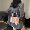 Bolso de Mano Tipo Cubo Simple Casual de Moda Nicho para Mujer 2025 Nuevo Bolso de Hombro Retro Bolso Cruzado Casual