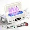 Máquina de Limpieza Ultrasónica de Cinco Velocidades, Gran Capacidad, Máquina de Limpieza Ultrasónica para Gafas con UV, Máquina de Limpieza Ultrasónica para Brackets Dentales de 49 KHz, Transfronterizo