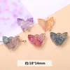 Acessórios Personalizados de Fábrica Fluorita Natural com Furo Acessórios Pequenos de Coleta de Gotejamento Pixiu Garra de Gato Raposa DIY Produtos Semi-Acabados