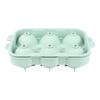Molde de Hóquei no Gelo de Silicone Spot Grande 6-grade Redondo Whiskey Bola de Hóquei no Gelo Reutilizável Molde de Gelo para Casa