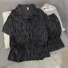 Pijama Masculino de Celebridade da Internet para o Verão Algodão Nuvem Solto Manga Curta Shorts Pode Ser Usado Fora de Casa Roupa de Casa Masculina Cor Sólida Simples Atacado