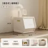 Caixa de armazenamento de brinquedos para crianças, armário de armazenamento de grande capacidade para a sala de estar, organizador plástico doméstico, perfeito para guardar roupas e lanches