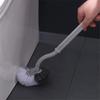 Cepillo de limpieza para inodoro con mango largo sin ángulo muerto, cepillo multifuncional para baldosas de piso, cepillo multifuncional para inodoro de baño