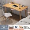 Mesa de Computador de Escritório Bancada de Trabalho Doméstica Mesa Simples Quarto Estudante Mesa de Escrita Casa de Aluguel Mesa com Pés de Madeira Maciça
