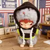 Apenas roupas de boneca Boneco de Pelúcia Hirono Road Trip 17cm Roupas Trocáveis Conjunto de Macacão Doce Americano Cool