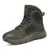 Botas de Combate 2025 Nuevas Botas Tácticas Antideslizantes Transfronterizas Botas Militares de Caña Alta todoterreno Botas de Senderismo Caza