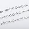 Cadena de acero inoxidable Jinyiyuan boca no soldada cadena gruesa joyería pulsera collar cadena para bolso DIY
