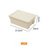 Caja de Almacenamiento de Juguetes de Escritorio Plástico Cosméticos Bocadillos Engrosada Caja Organizadora Cajón Dividido Caja de Almacenamiento de Artículos Varios Engrosada