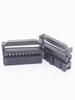 2. 54MM FC cabeça de friso conjunto de três peças FC/IDC-6-8-10P-16P 20p 40p 50p 64p Preto