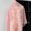 Suministro Transfronterizo de Tela de Encaje de Poliéster Blanca Calada Estilo Nórdico para Confección de Faldas y Vestidos, Venta al por Mayor de Fábrica