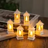 Lámpara de Viento Mini Retro Transfronteriza Luz de Vela Electrónica Portátil LED Decoración Luz de Ambiente para Habitación Adorno de Escritorio