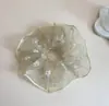 Scrunchie de Gaze Bolha Estilo Novo com Vibe do Jardim de Monet, Prendedor de Cabelo Floral Grande para Mulheres