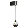 Luminária Pendente de Cabeceira para Quarto Montanha Nevada - Alto Padrão, Luxuosa, Ajustável, para Decoração de Quarto Principal e Hall de Entrada