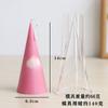 Vela aromática artesanal Meilier molde acrílico transparente rack quadrado cilíndrico vela de artesanato DIY Molde
