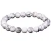 Venta caliente transfronteriza pulsera de piedra natural de 6/8/10 mm amatista cristal rosa ojo de tigre pulsera terminada ventas directas de fábrica