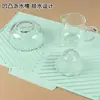 Alfombrilla de control de agua antiescaldamiento resistente a altas temperaturas, alfombrilla aislante de silicona para encimera de cocina, alfombrilla para desagüe de fregadero de bar, desviación de pendiente