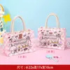 Sacolas de Compras de Juta Personalizadas, Sacolas Tote de Linho para Presente, Sacolas de Linho em Branco Pintadas à Mão com Impressão de Logo