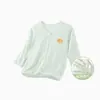 Roupa de Proteção Solar para Bebês, Cardigã Leve e Respirável de Verão para Crianças, Tops para Uso Externo para Meninos e Meninas de Um Ano, Roupas de Verão, Jaquetas para Bebês
