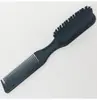 Ferramentas de Cabeleireiro Transfronteiriças Pente Dupla Face Escova Pente Textura para Cabeça Oleosa Masculina Cuidado com Estilo de Barba Escova Dupla Face de Uso Duplo