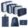 Bolsa de almacenamiento portátil para viajes transfronterizos de Amazon, bolsa de almacenamiento para ropa interior, bolsa de almacenamiento para cubierta de equipaje, neceser, bolsa de aseo