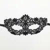 Explosiones Máscara de Mascarada Negra Sexy de Encaje Máscara de Encaje Hueca para Ojos Accesorios para Bares Discotecas Espectáculos Sexuales