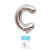 Nuevo Globo de Letra de 16 pulgadas con Tarjeta de Respaldo Tapa Dura Fiesta de Cumpleaños Aniversario Escena Decorativa Letra Globo de Película de Aluminio