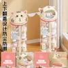 Contenedor de almacenamiento para muñecas para uso doméstico, vitrina transparente de gran capacidad para almacenar muñecas y juguetes, herramienta mágica de almacenamiento para juguetes de peluche