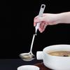 Confinamento doméstico sopa escorrer óleo colher de sopa aço inoxidável 304 montada na parede à prova de óleo Colher restaurante panela quente concha de sopa vazamento de sopa atacado