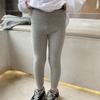 Leggings de Terciopelo de Doble Cara Ropa para Niños Niña 2024 Otoño Ropa Exterior Pantalones Elegantes Ajustados Estilo Occidental para Niña hasta el Tobillo