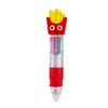 Bolígrafo de Cartoon Transfronterizo de Cuatro Colores Lindo para Estudiante de Primaria Mini Bolígrafo de Aceite Papelería de Aprendizaje Recompensa Escolar Pequeño Regalo