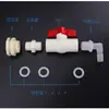 Válvula Bola Válvula de Esfera Interruptor de Liberação de Água Torneira Tanque de Água Grande Balde de Água Modificado para Adicionar 46 Pontos 1 Polegada Anti-Corrosão Resistente a Ácido e Alcalino Armazenamento de Água