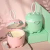 Dispensador portátil de fórmula infantil, ideal para viagens; recipiente de pequena capacidade, selado e à prova de umidade para armazenar cereal de arroz e fórmula para bebês