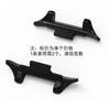 Adecuado para Xiaomi Mi Band 10/9/8Pro y Redmi Watch 4/5 Conector de Correa Universal Pieza Metálica de Acero Inoxidable