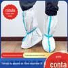 Capa de bota descartável Membrana respirável Não tecido de cano longo Capa para o pé Isolamento protetor à prova d'água Sapatos de cano alto Capa Adesivo Tira Capa Bota