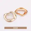 Broche metálico de forma irregular, prendedor de corsage retro a la moda, accesorio para la ropa, pasador antideslizante