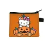 Bolsa de monedas de Halloween transfronteriza Serie Sanrio Dibujos animados Linda Bolsa Pequeña Almacenamiento Infantil Portátil Soporte para Tarjeta de Llave Venta al por Mayor