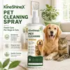 Kineshinex Limpador para Pets Gato e Cachorro Suprimentos Descontaminação e Desodorização Spray para Gaiola, Cama, Tapete e Chão
