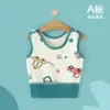 Colete Bebê 3: Colete de Proteção para Barriga de Bebê, Protetor de Barriga de Bebê Recém-nascido de Algodão Puro Classe A, Colete Superior sem Mangas, Cardigã de Camada Base