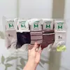 Meias Novas de Outono e Inverno Mian Kao para Mulheres Meia-Calça Meio da Panturrilha Meias de Desenho Animado para Mulheres Estilo Japonês Estilo College Estilo Coreano Meias de Algodão para Estudantes