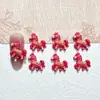 Accesorios Nuevos de Uñas de Moda Mezcla de Dibujos Animados Variados Popular Resina Moño Decoraciones Pequeñas Flores