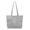 Bolso de Hombro Tote de Alta Capacidad, Elegante, Retro, Sencillo y Versátil para el Verano 2026