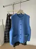 Colete Cardigan Tricotado com Barra de Renda Doce Estilo Japonês para Mulheres, Outono 2026, Colete Liso Casual e Relaxado