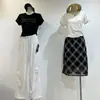 Pantalones de Paracaidista de Secado Rápido Estilo Ropa de Trabajo para Exteriores Verano Ligeros Cómodos Bloque de Color Cintura Elástica Pierna Recta Se Pueden Doblar Protección Solar Pantalones Casuales