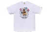 Camiseta de Manga Corta Holgada con Estampado de Letras Milo Estilo Nuevo Pe X Hellokitty25 para Hombre y Mujer 260g
