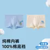 Roupa Íntima de Algodão Puro para Meninos em Desenvolvimento, Cuecas Boxer Infantis para Meninos, Antibacteriana e Respirável, Virilha 100% Algodão